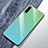Custodia Silicone Specchio Laterale Sfumato Arcobaleno Cover per Xiaomi CC9e