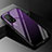 Custodia Silicone Specchio Laterale Sfumato Arcobaleno Cover per Xiaomi Mi 10T Pro 5G Viola