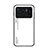 Custodia Silicone Specchio Laterale Sfumato Arcobaleno Cover per Xiaomi Mi 11 Ultra 5G Bianco