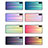 Custodia Silicone Specchio Laterale Sfumato Arcobaleno Cover per Xiaomi Mi 8 Pro Global Version