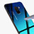 Custodia Silicone Specchio Laterale Sfumato Arcobaleno Cover per Xiaomi Pocophone F1