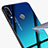 Custodia Silicone Specchio Laterale Sfumato Arcobaleno Cover per Xiaomi Redmi Note 7 Pro