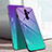 Custodia Silicone Specchio Laterale Sfumato Arcobaleno Cover per Xiaomi Redmi Note 8 Pro Multicolore