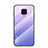 Custodia Silicone Specchio Laterale Sfumato Arcobaleno Cover per Xiaomi Redmi Note 9 Pro
