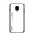 Custodia Silicone Specchio Laterale Sfumato Arcobaleno Cover per Xiaomi Redmi Note 9 Pro Bianco
