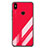 Custodia Silicone Specchio Laterale Sfumato Cover per Xiaomi Mi A2 Rosso