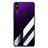 Custodia Silicone Specchio Laterale Sfumato Cover per Xiaomi Mi A2 Viola