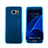 Custodia Silicone Trasparente A Flip Morbida Cover per Samsung Galaxy S7 Edge G935F Blu