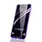 Custodia Silicone Trasparente A Flip Morbida per Samsung Galaxy C7 SM-C7000 Viola