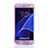 Custodia Silicone Trasparente A Flip Morbida per Samsung Galaxy S7 G930F G930FD Viola
