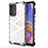 Custodia Silicone Trasparente Laterale 360 Gradi Cover AM1 per Samsung Galaxy A23 5G Bianco