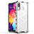 Custodia Silicone Trasparente Laterale 360 Gradi Cover AM1 per Samsung Galaxy A30
