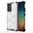 Custodia Silicone Trasparente Laterale 360 Gradi Cover AM1 per Samsung Galaxy A34 5G Bianco