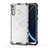 Custodia Silicone Trasparente Laterale 360 Gradi Cover AM1 per Samsung Galaxy A40s Bianco