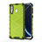 Custodia Silicone Trasparente Laterale 360 Gradi Cover AM1 per Samsung Galaxy A40s Verde