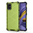 Custodia Silicone Trasparente Laterale 360 Gradi Cover AM1 per Samsung Galaxy A51 4G Verde