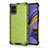 Custodia Silicone Trasparente Laterale 360 Gradi Cover AM1 per Samsung Galaxy A51 5G Verde