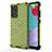 Custodia Silicone Trasparente Laterale 360 Gradi Cover AM1 per Samsung Galaxy A52 5G Verde