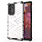 Custodia Silicone Trasparente Laterale 360 Gradi Cover AM1 per Samsung Galaxy A53 5G Bianco