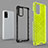 Custodia Silicone Trasparente Laterale 360 Gradi Cover AM1 per Samsung Galaxy F02S SM-E025F