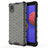Custodia Silicone Trasparente Laterale 360 Gradi Cover AM1 per Samsung Galaxy M01 Core