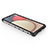 Custodia Silicone Trasparente Laterale 360 Gradi Cover AM1 per Samsung Galaxy M02s
