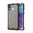 Custodia Silicone Trasparente Laterale 360 Gradi Cover AM1 per Samsung Galaxy M20