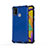 Custodia Silicone Trasparente Laterale 360 Gradi Cover AM1 per Samsung Galaxy M21 Blu