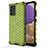 Custodia Silicone Trasparente Laterale 360 Gradi Cover AM1 per Samsung Galaxy M32 5G Verde