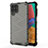 Custodia Silicone Trasparente Laterale 360 Gradi Cover AM1 per Samsung Galaxy M33 5G Nero