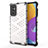 Custodia Silicone Trasparente Laterale 360 Gradi Cover AM1 per Samsung Galaxy M52 5G Bianco