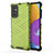 Custodia Silicone Trasparente Laterale 360 Gradi Cover AM1 per Samsung Galaxy M52 5G Verde