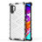 Custodia Silicone Trasparente Laterale 360 Gradi Cover AM1 per Samsung Galaxy Note 10 Plus 5G