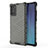Custodia Silicone Trasparente Laterale 360 Gradi Cover AM1 per Samsung Galaxy Note 20 5G Nero