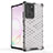 Custodia Silicone Trasparente Laterale 360 Gradi Cover AM1 per Samsung Galaxy Note 20 Ultra 5G
