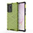 Custodia Silicone Trasparente Laterale 360 Gradi Cover AM1 per Samsung Galaxy Note 20 Ultra 5G Verde