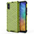 Custodia Silicone Trasparente Laterale 360 Gradi Cover AM1 per Xiaomi Redmi 9AT Verde