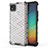 Custodia Silicone Trasparente Laterale 360 Gradi Cover AM1 per Xiaomi Redmi 9C NFC Bianco