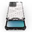 Custodia Silicone Trasparente Laterale 360 Gradi Cover AM2 per OnePlus Nord 2T 5G