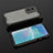 Custodia Silicone Trasparente Laterale 360 Gradi Cover AM2 per OnePlus Nord 2T 5G Nero