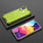 Custodia Silicone Trasparente Laterale 360 Gradi Cover AM2 per Samsung Galaxy A30 Verde