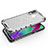 Custodia Silicone Trasparente Laterale 360 Gradi Cover AM2 per Samsung Galaxy A40