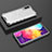 Custodia Silicone Trasparente Laterale 360 Gradi Cover AM2 per Samsung Galaxy A50