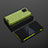Custodia Silicone Trasparente Laterale 360 Gradi Cover AM2 per Samsung Galaxy A81 Verde