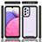 Custodia Silicone Trasparente Laterale 360 Gradi Cover JX1 per Samsung Galaxy A33 5G