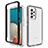 Custodia Silicone Trasparente Laterale 360 Gradi Cover JX1 per Samsung Galaxy A53 5G Nero