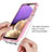 Custodia Silicone Trasparente Laterale 360 Gradi Cover JX1 per Samsung Galaxy M32 5G