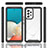Custodia Silicone Trasparente Laterale 360 Gradi Cover JX2 per Samsung Galaxy A53 5G