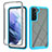 Custodia Silicone Trasparente Laterale 360 Gradi Cover M02 per Samsung Galaxy S21 5G