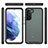 Custodia Silicone Trasparente Laterale 360 Gradi Cover M02 per Samsung Galaxy S21 Plus 5G